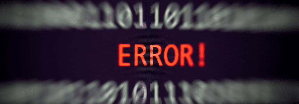 Computer Error | Computer Downtown | 意图 Cyber 服务