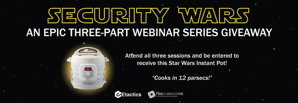 Star Wars Instant Pot | Security Wars | CMMC Webinar