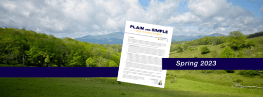 Plain & Simple | Spring 2023