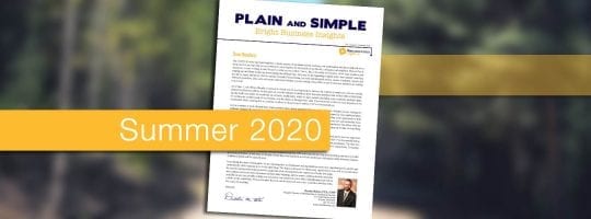 Plain & Simple | Summer 2020