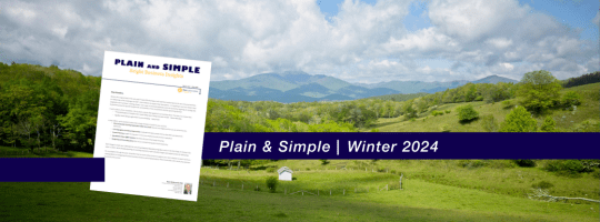 Plain & Simple | Winter 2024