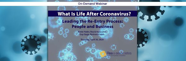 What Is Life After Coronavirus? | Leading The Re-Entry Process | Ohio CPA Firm