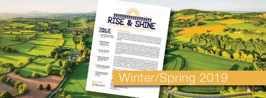 Rise & Shine | Winter/Spring 2019