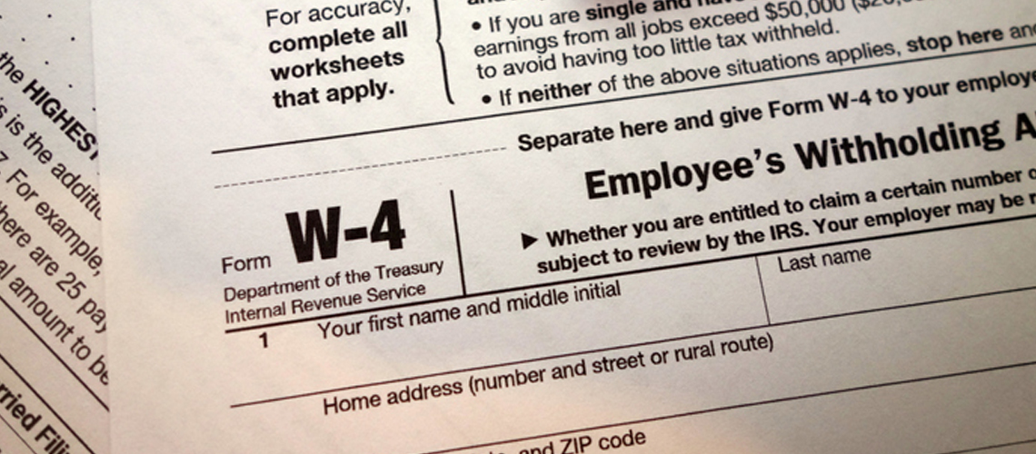 New Form W-4 | Ohio CPA Firm